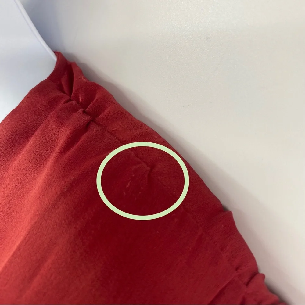 Sandro Red Leana Wrap-effect Satin-crepe Mini Dress 36 = US XS New - Picture 8 of 16